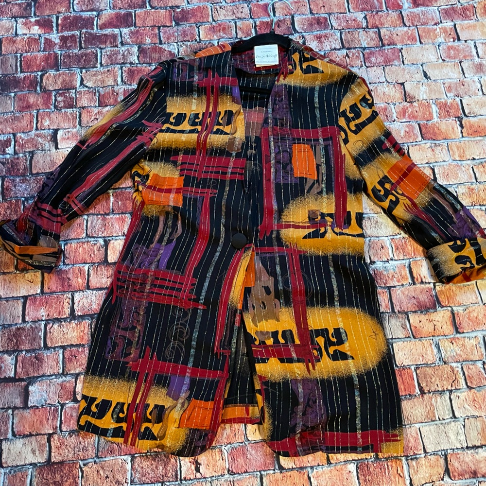 💜Joseph Ribkoff Light (Semi Sheer) Jacket - Vintage